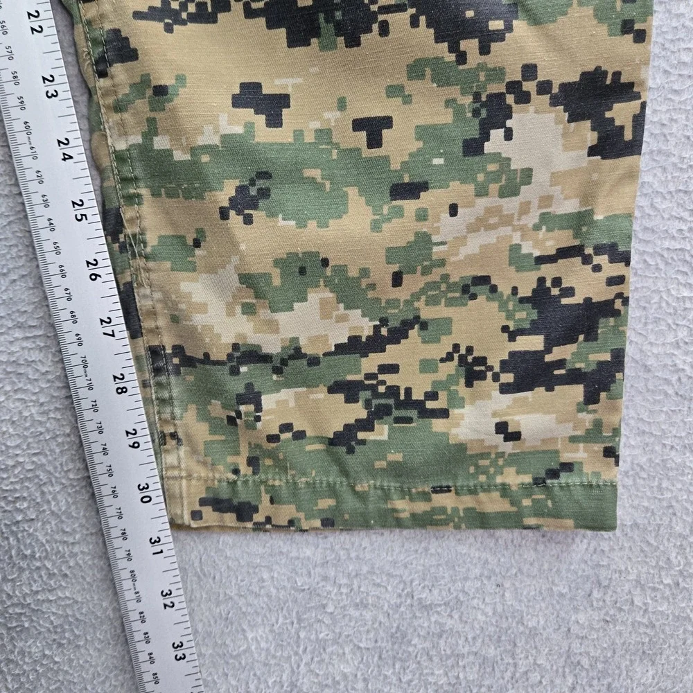 Fox Outdoor Products Men Pants M Green Cargo Pockets Camouflage‎ Straight USA